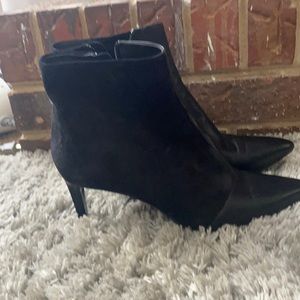 Previously loved rag&bones black booties